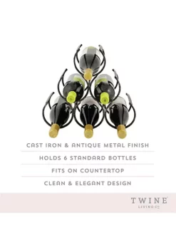 Twine Wine Shrine Metal Bottle Holder -Twine Outlet Store Belk 702