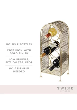 Twine Trellis 7 Bottle Wine Rack -Twine Outlet Store Belk 729