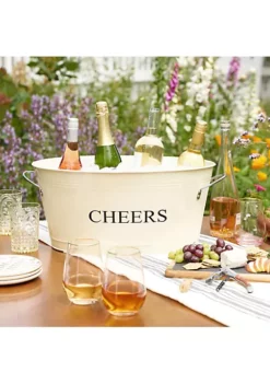 Twine Cheers Galvanized Metal Tub -Twine Outlet Store Belk 736