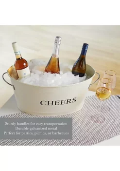 Twine Cheers Galvanized Metal Tub -Twine Outlet Store Belk 738