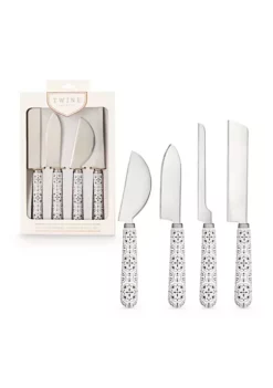 Twine Tiles Cheese Knife Set -Twine Outlet Store Belk 759