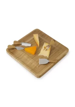 Twine Four Piece Bamboo Cheese Board and Knife Set -Twine Outlet Store Belk 828