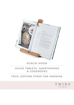 Twine Acacia Wood Tablet Cooking Stand -Twine Outlet Store Belk 867