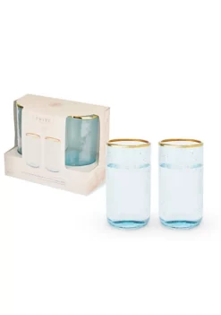 Twine Aqua Bubble Glass Tumbler Set -Twine Outlet Store Belk 963